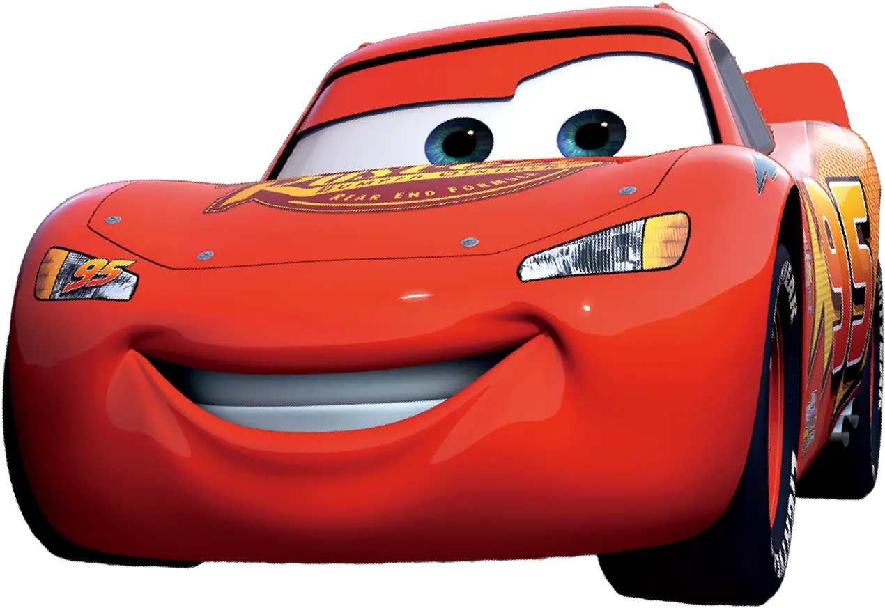 Transparent Red Sports Car Png Lightning Mcqueen Cars Png