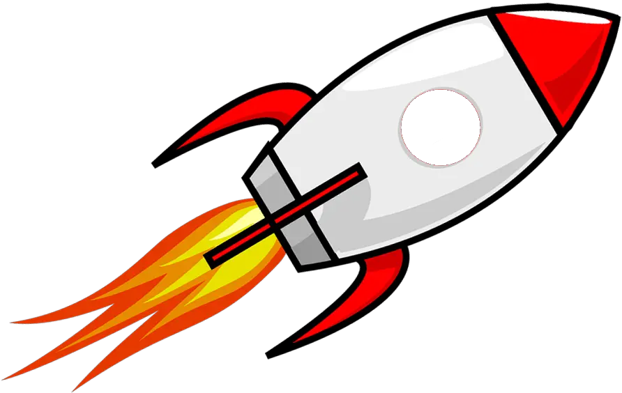 Cartoon Rocket Clipart