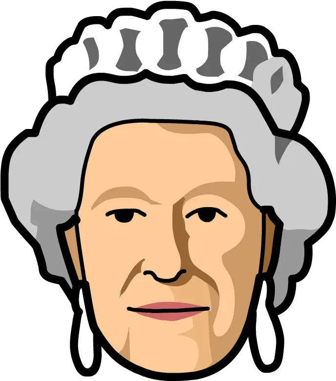 Time Zone X Queen Elizabeth Ii Cartoon Queen Elizabeth 2