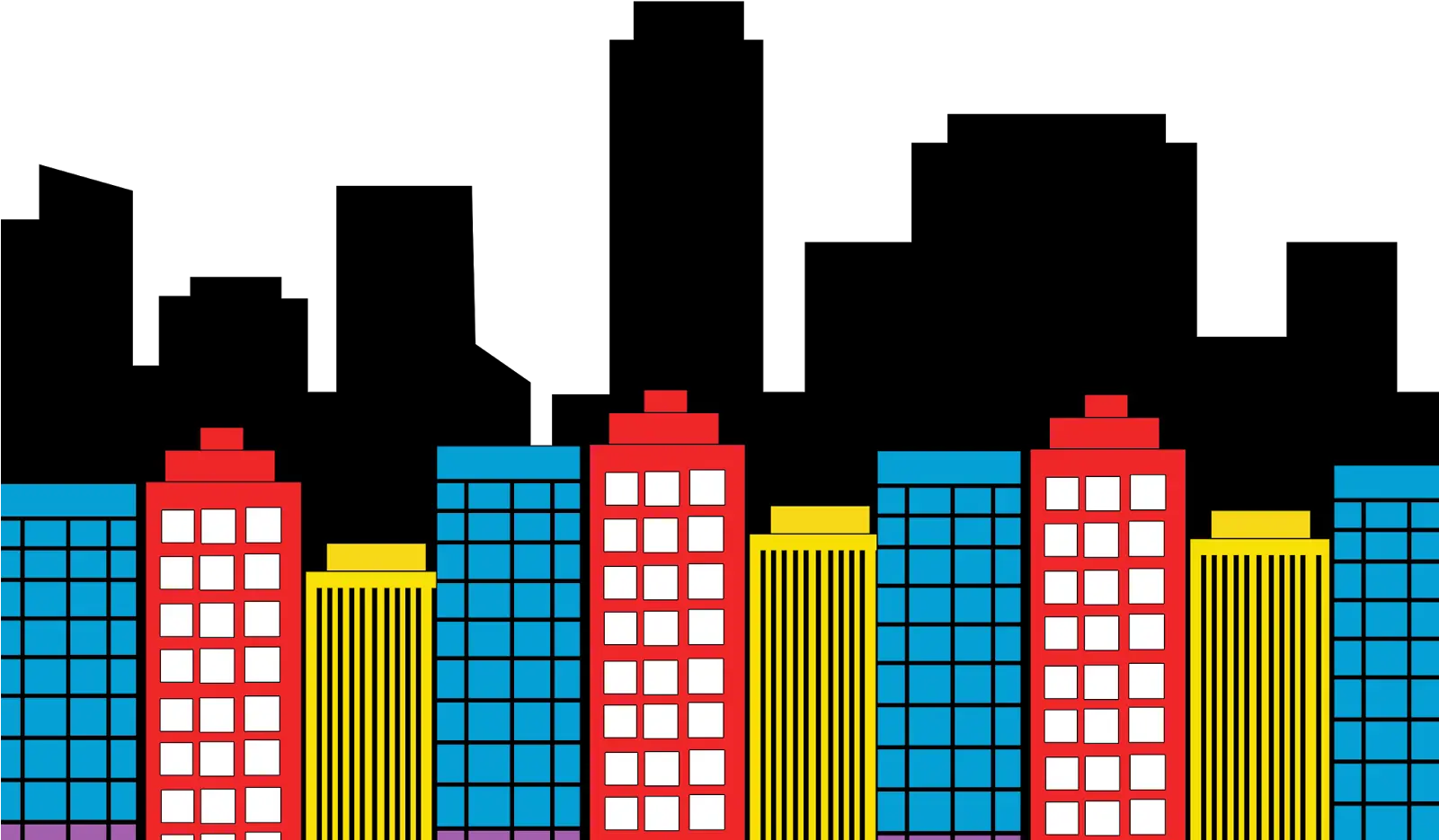 Cityscape Clipart Pj Mask Superhero Building Clipart