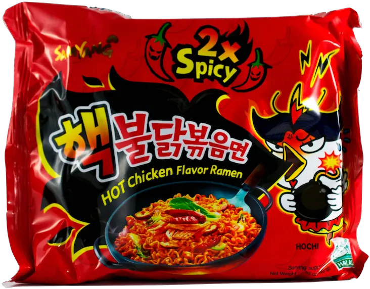 Png Stock Samyang Hot Chicken Ramen X Tidbit Snacks 2x Spicy Ramen Noodles