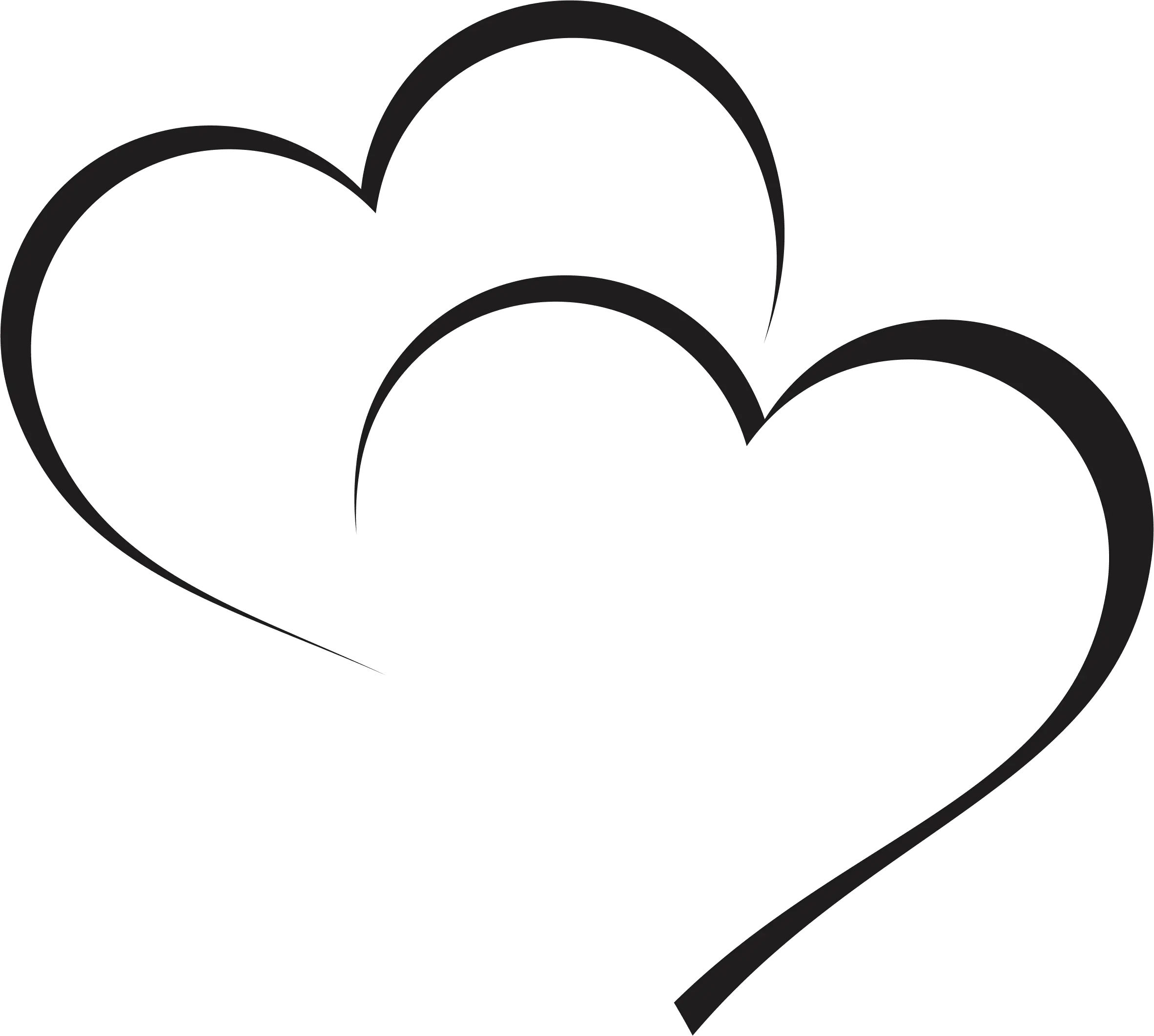 Heart Vector Png Outline Transparent Heart Png