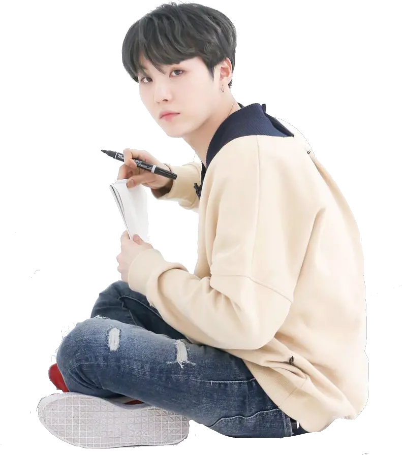 Min Yoongi Png Page Aesthetic Suga Transparent Background