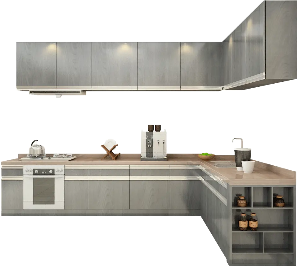 Modern Kitchen Cabinet Png