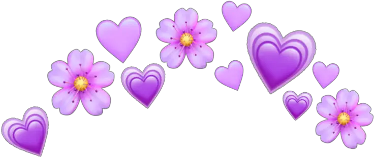 purple purpleheart hearts heart crown heartcrown Purple Heart Crown Png