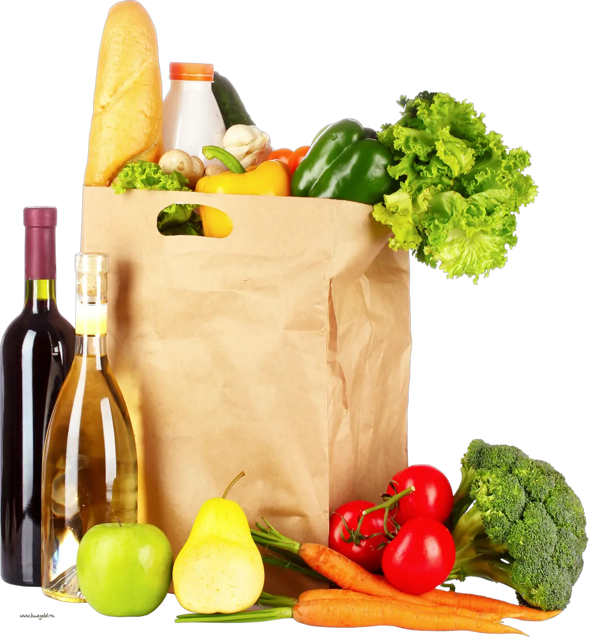 Shopping Grocery Bag Png