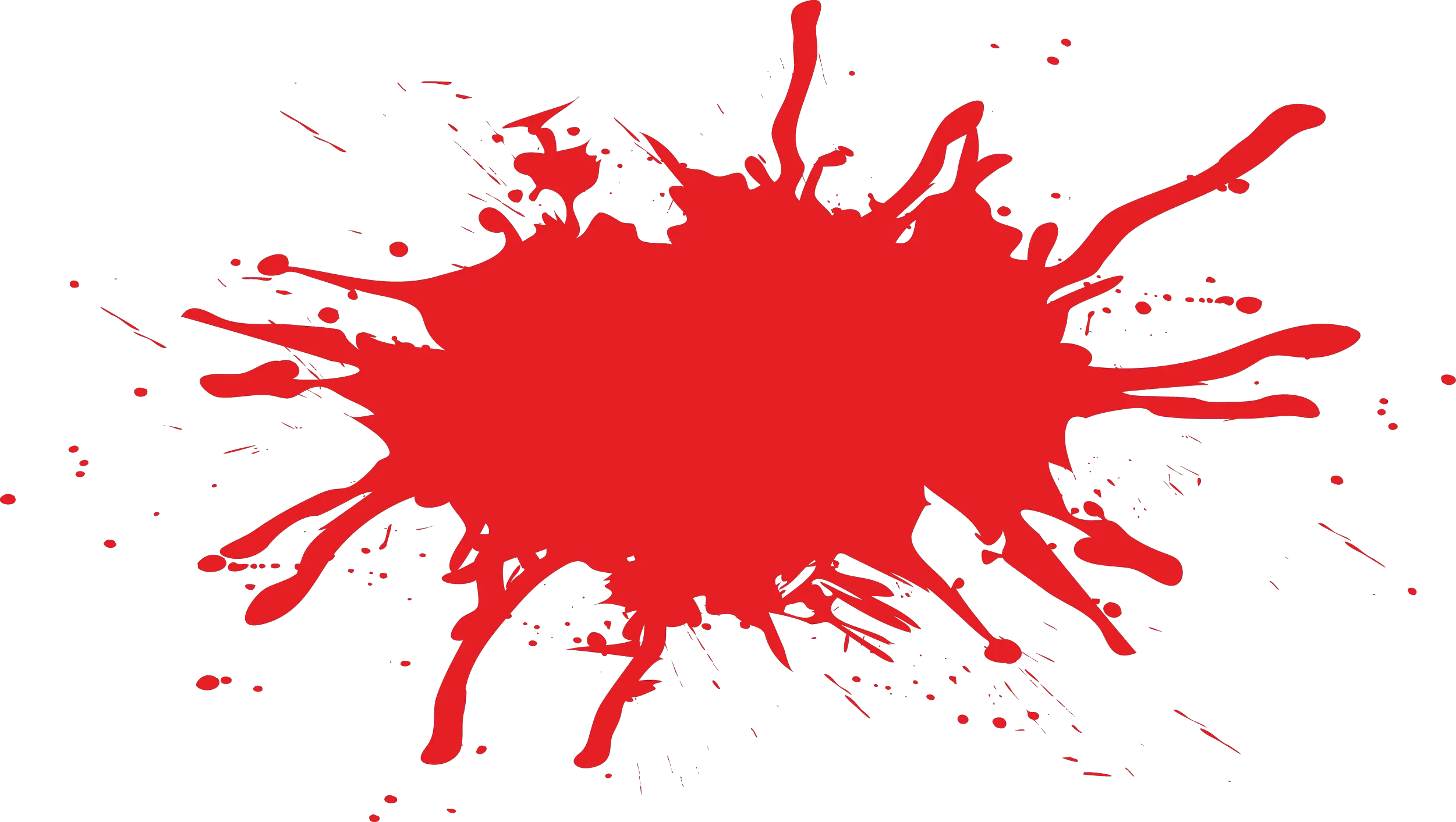 Blood Splatter Film Cartoon Blood Splash Vector Png