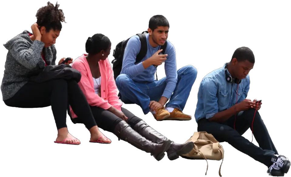 Group Of People Sitting Png Group People Sitting Png