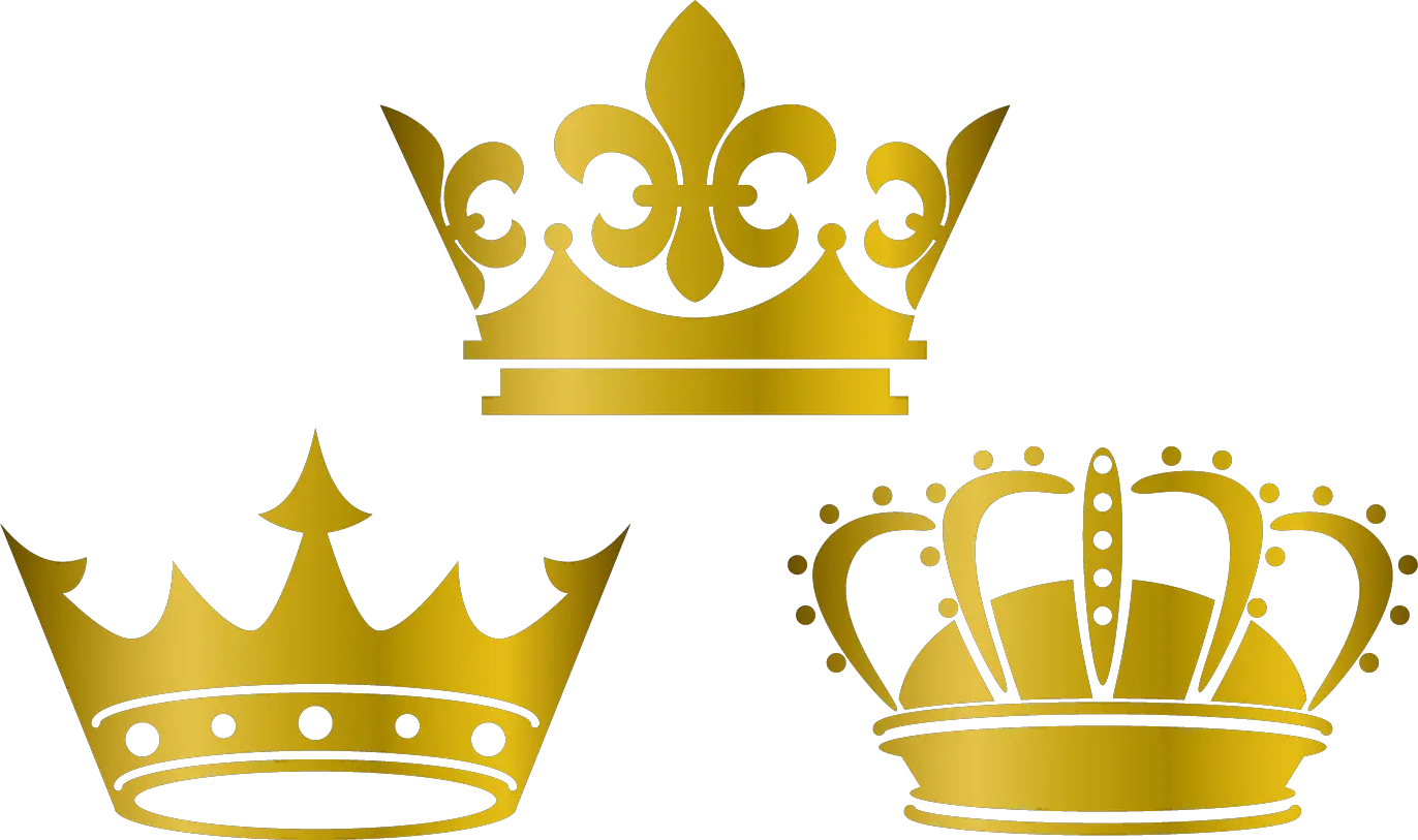 Golden Crown Png -crown Silk Wedding Gold Crown Png Vector