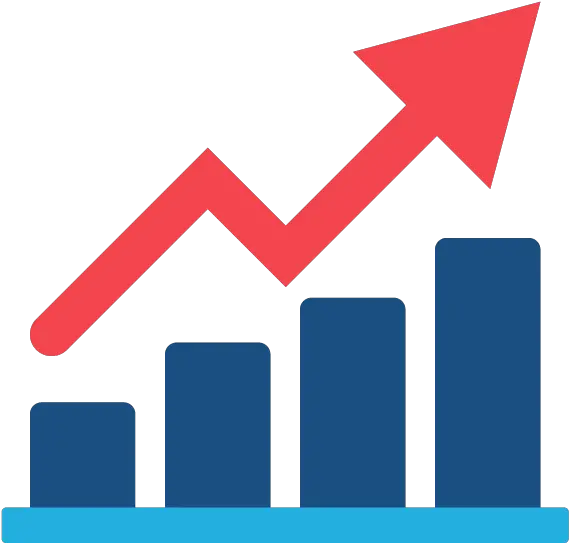 Chart Icon Blue Png Clipart