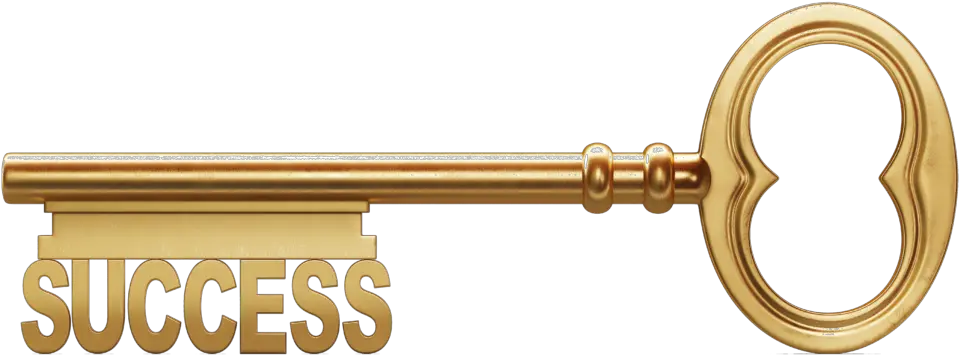 Transparent Golden Key Png Gold Key To Success Png