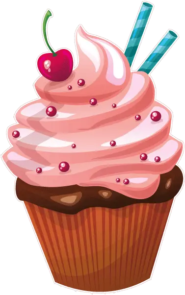 Cupcakesamp Muffins Frostingamp Icing Cupcakesamp Muffins Cartoon Cupcake Transparent Bac