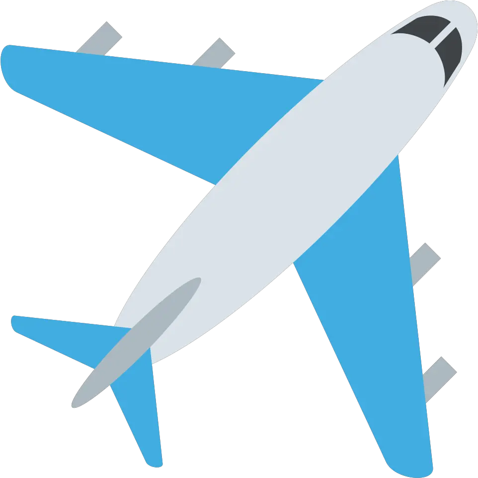 Transparent Plane Emoji Png Plane Emoji Transparent