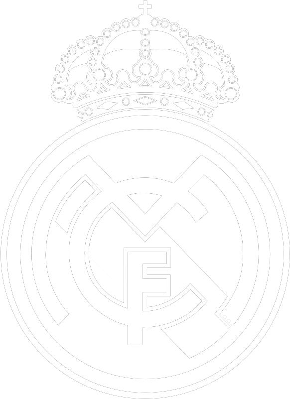 Real Madrid Logo Png White