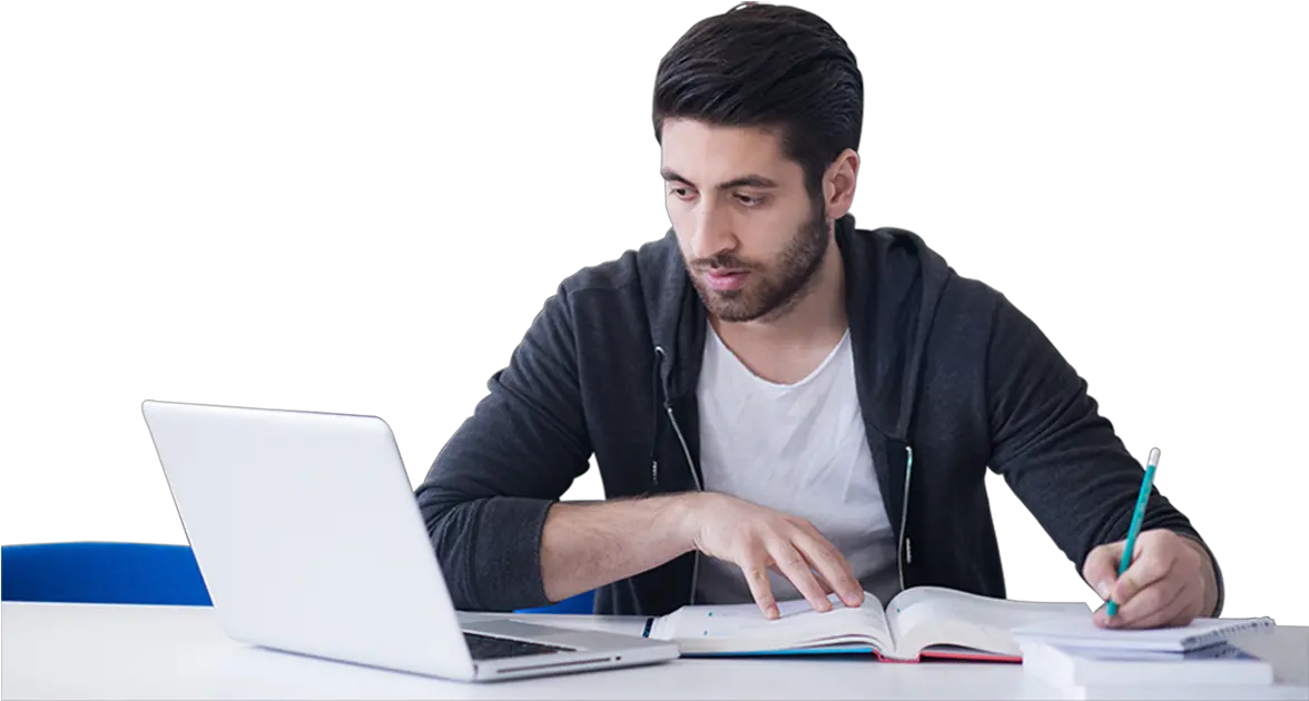 Transparent Student Png Student Studying Images Png