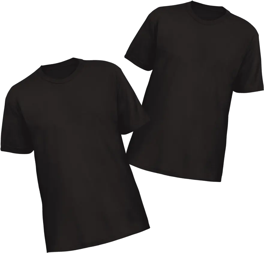 Transparent Blank Black T Shirt Png Black T Shirt Png Front And Back