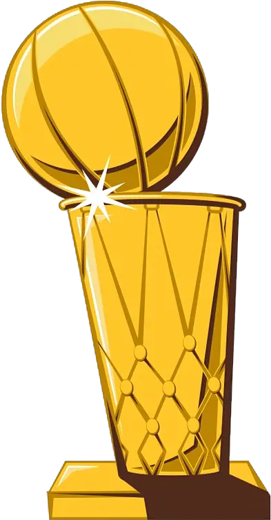 Nba Trophy Png Nba Champion Trophy Drawing