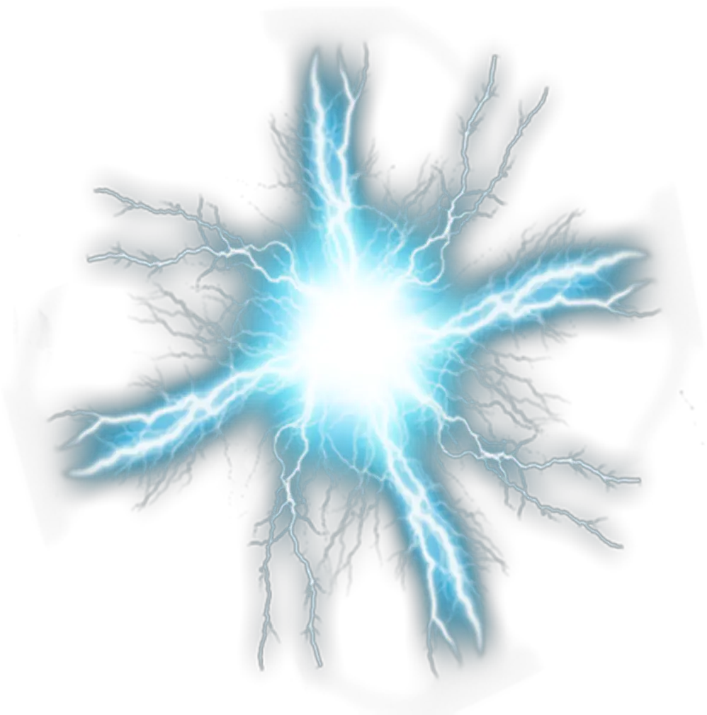 Graphic Download Electricity Transparent Light Burst