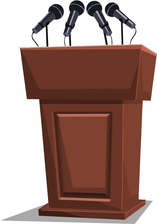 Podium Clipart Lectern Transparent Background Podium Transparent