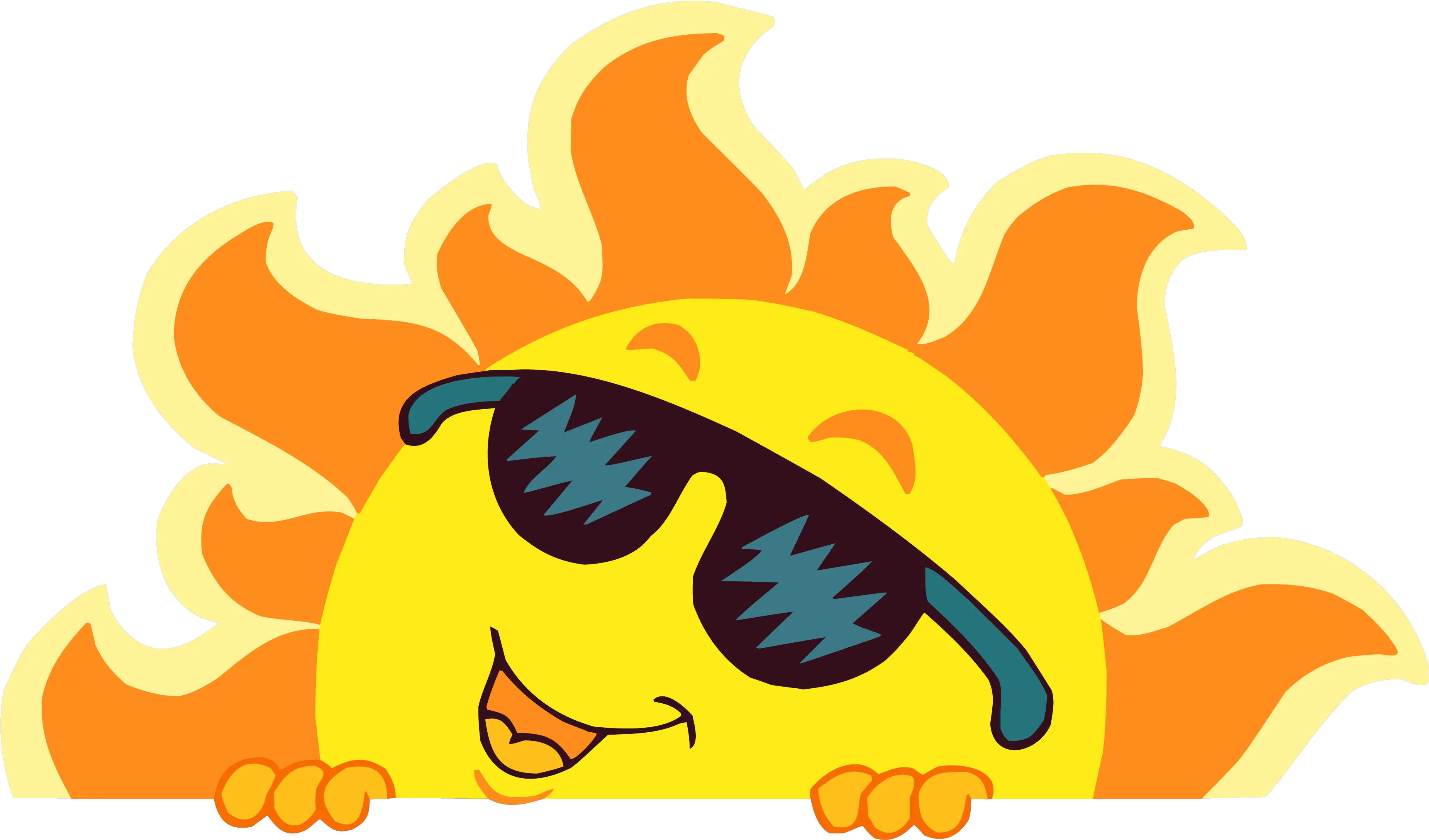 Summer Clipart Png -in The Sun Image Transparent Background Logo Summer Camp Png