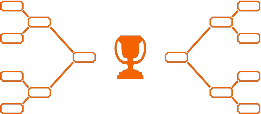 Tournament Bracket Png 8 Man Tournament Bracket Png