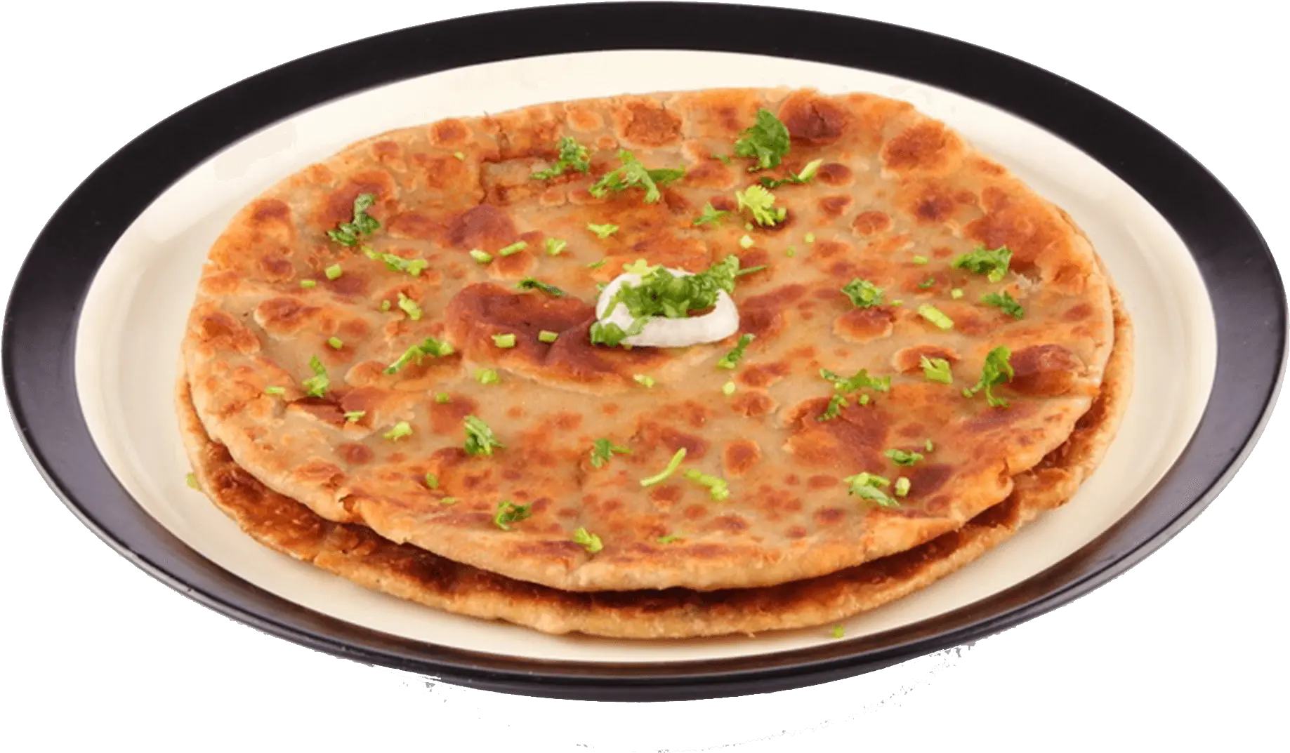 Transparent Plate Png Paratha Images Hd