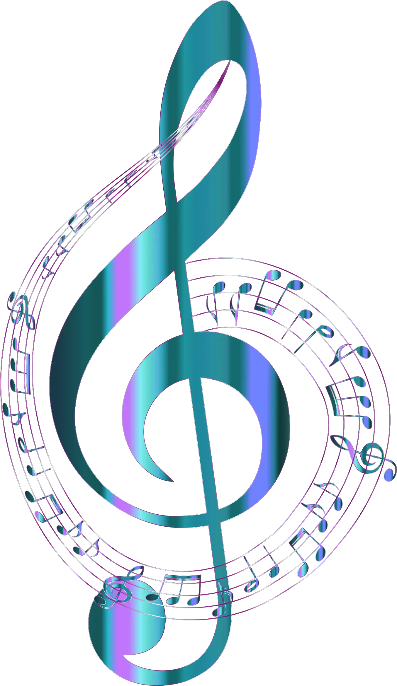 Music Clip Art Clear Background Colorful Transparent Background Musical Notes