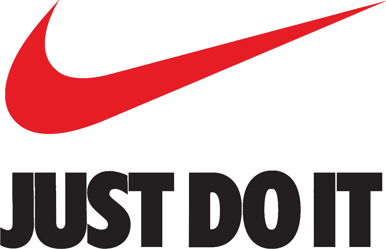 Just Do It Nike Swoosh Logo Brand Nike Logo Just Do It Red