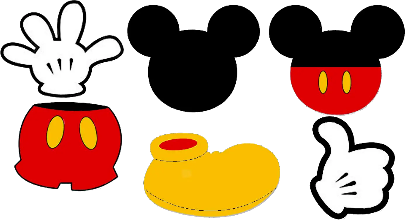 Mickey Mouse Head Png Download Mickey Mouse Clothes Clipart