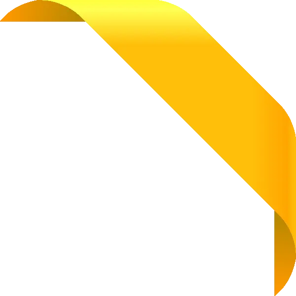 Yellow Ribbon Vector Png Vector