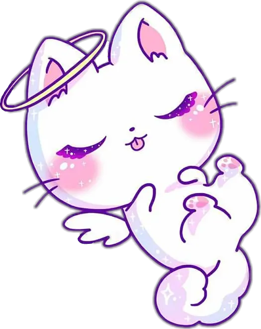 kawaii cute angel kitty Anime Kawaii Cute Cat