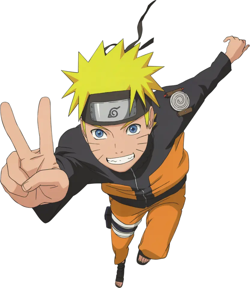 Thumb Image Naruto Doing Peace Sign