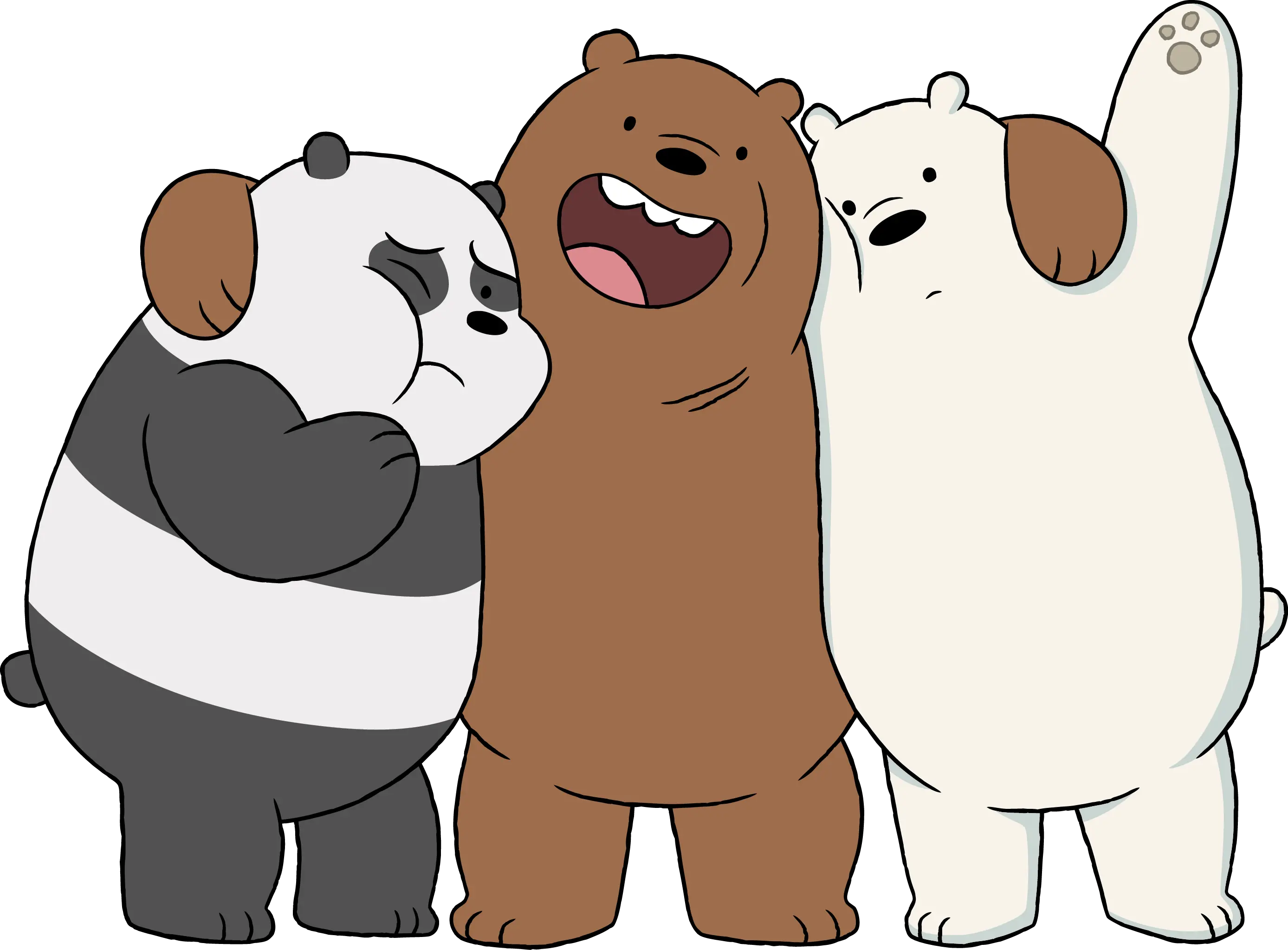 Cartoon Network 100% Quality Hd Wallpaper Desktop We Bare Bears Transparent Background