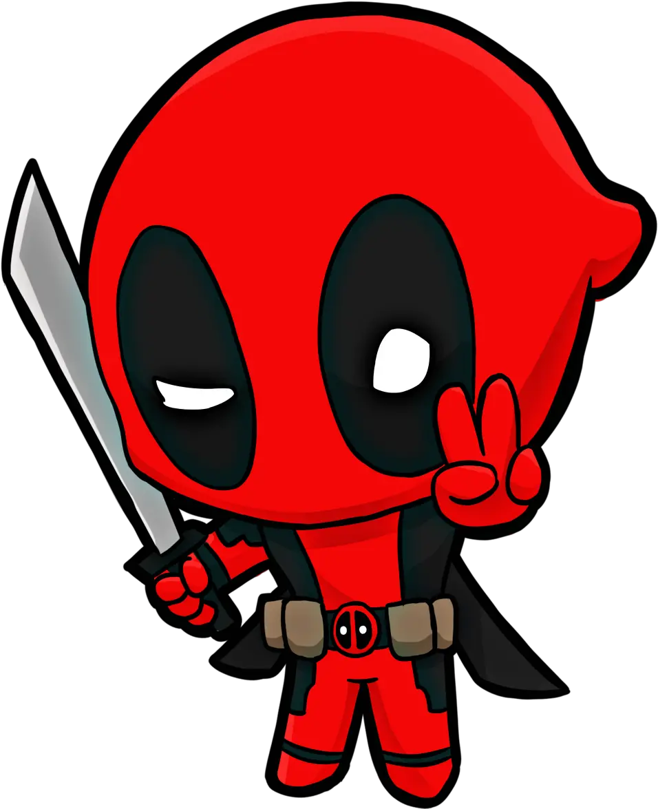 Deadpool Clipart Deadpool Cartoon Deadpool