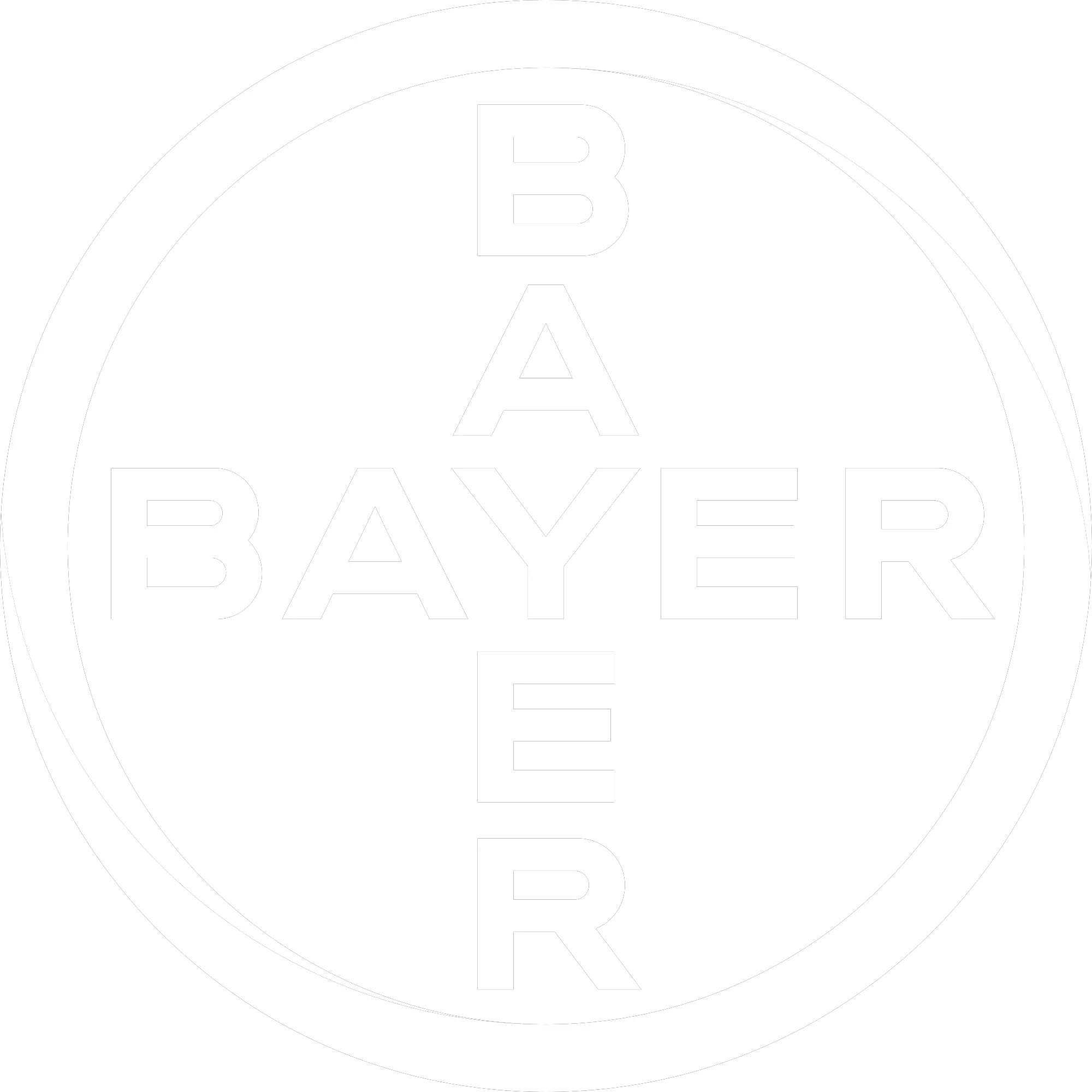 Bayer White Logo Bayer White Logo Png