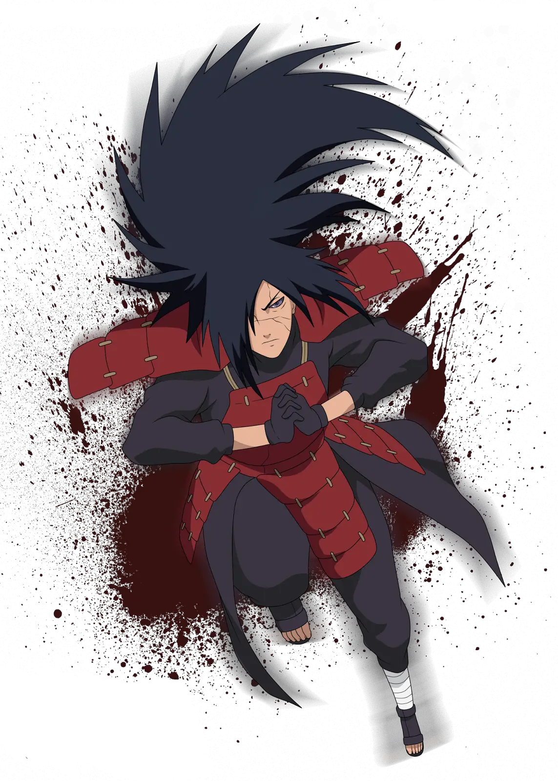 Desenho Do Uchiha Madara