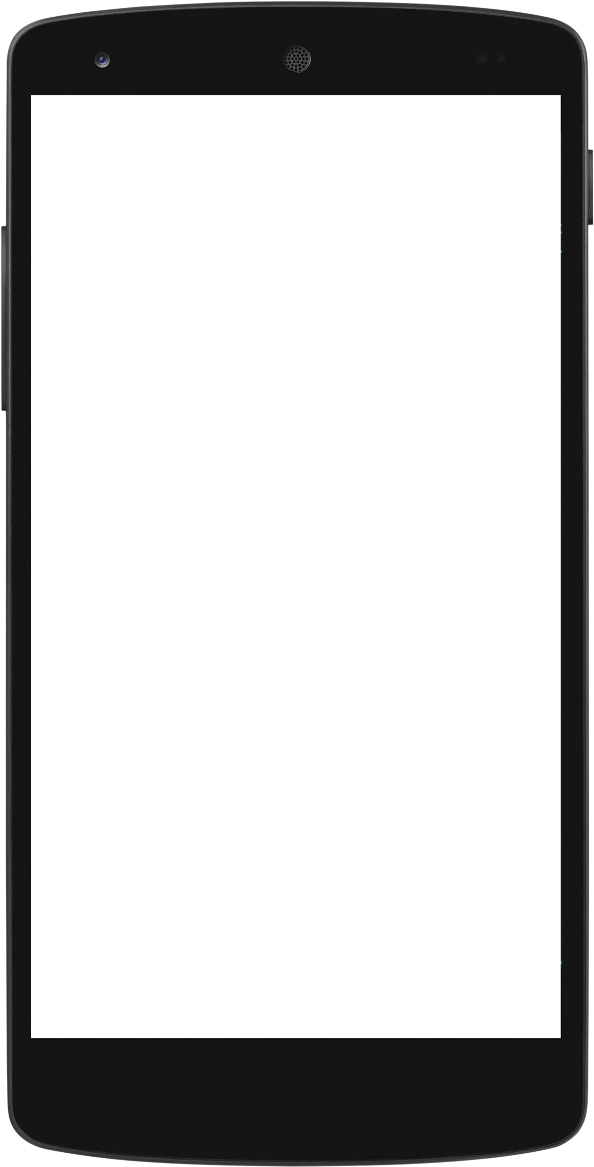 Blank Smartphone Png Blank Android Phone Template