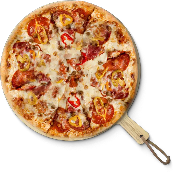 View All Specials Pizza Top View Png