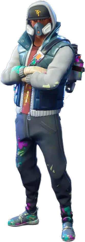 Transparent Graffiti Brick Wall Clipart Melhor Skin Do Fortnite