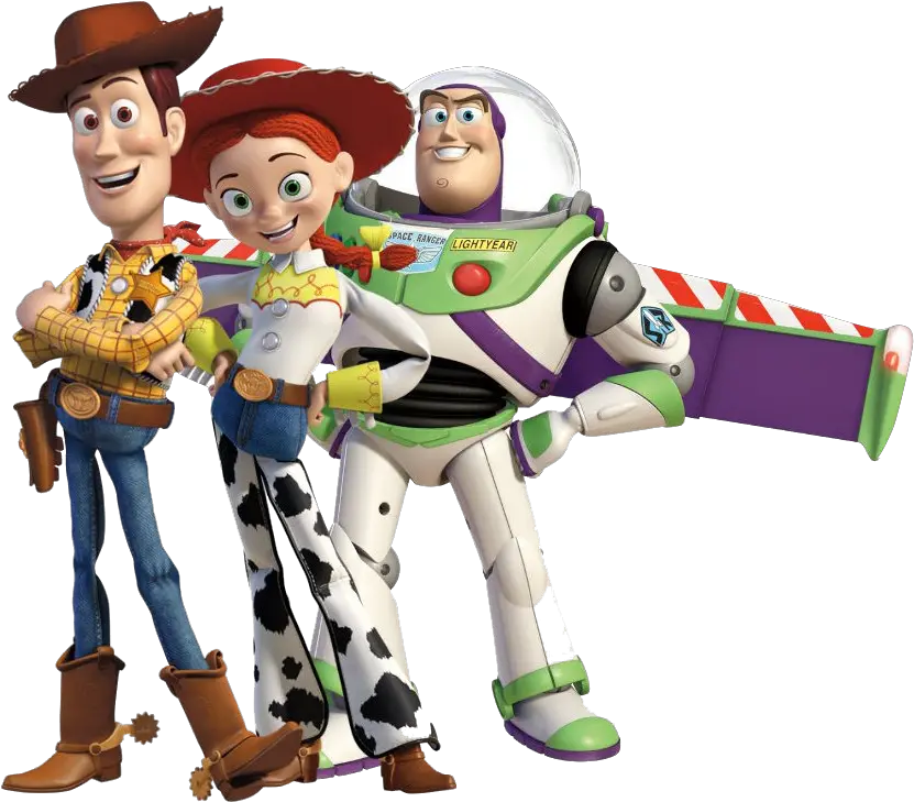 Toy Story Buzz Woody Jessie