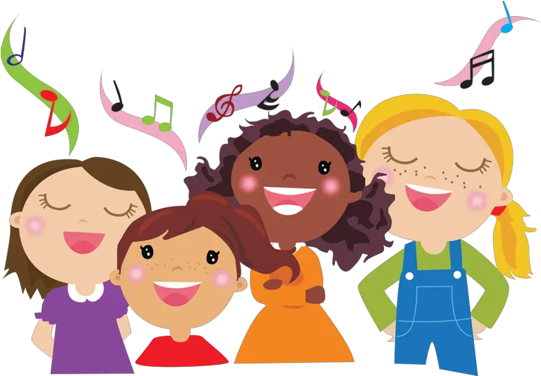 Children S Choir Clipart Children Singing Clipart