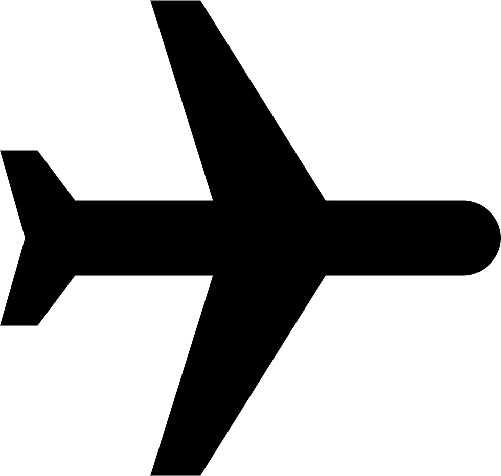 Plane Icon Svg Black Airplane Symbol Copy Paste