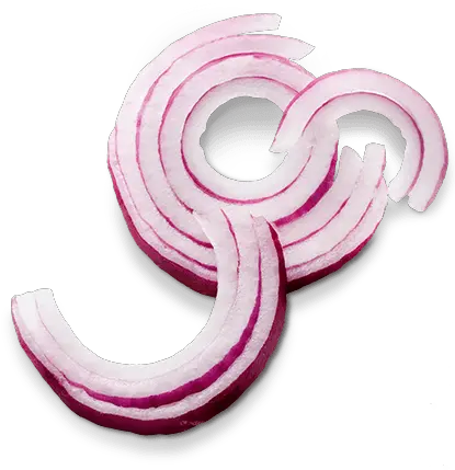 Sliced Onion Transparent Background