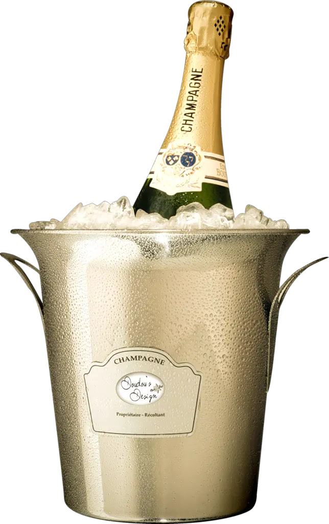 Transparent Champaign Clipart Champagne In Ice Bucket Png