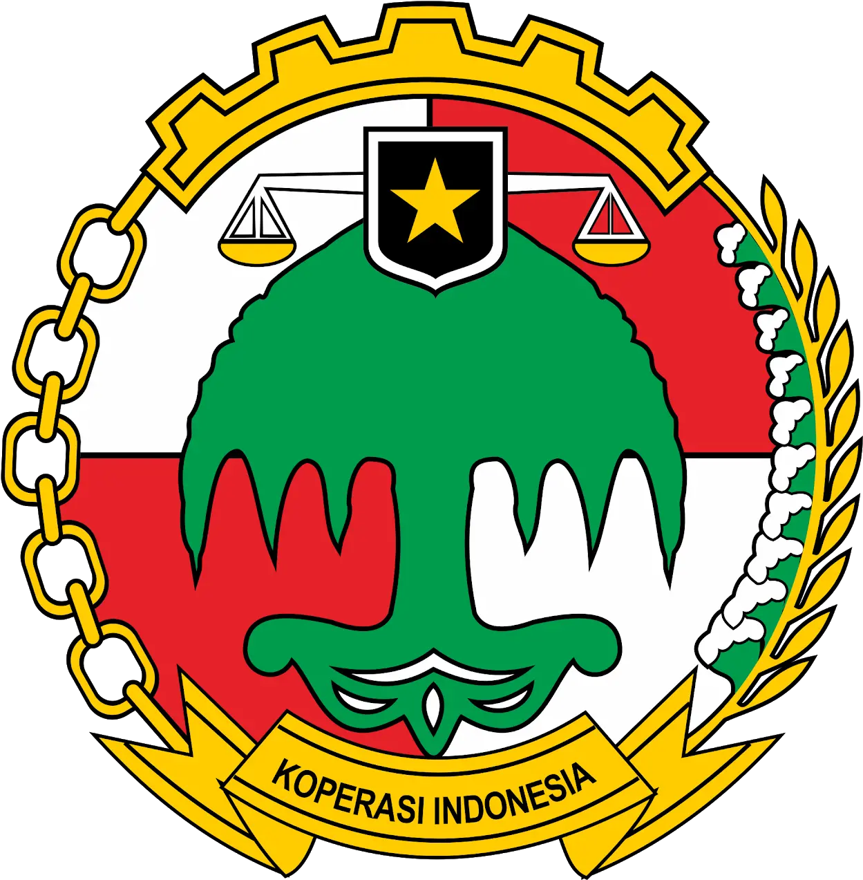 Koperasi Indonesia Logo Vector Download Koperasi Indonesia Png