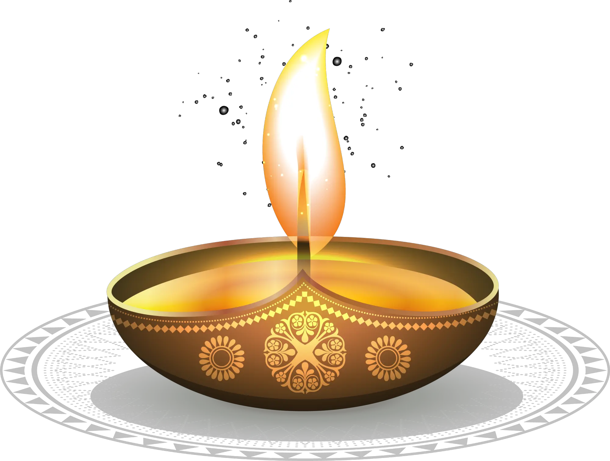 Diwali Lamp Png