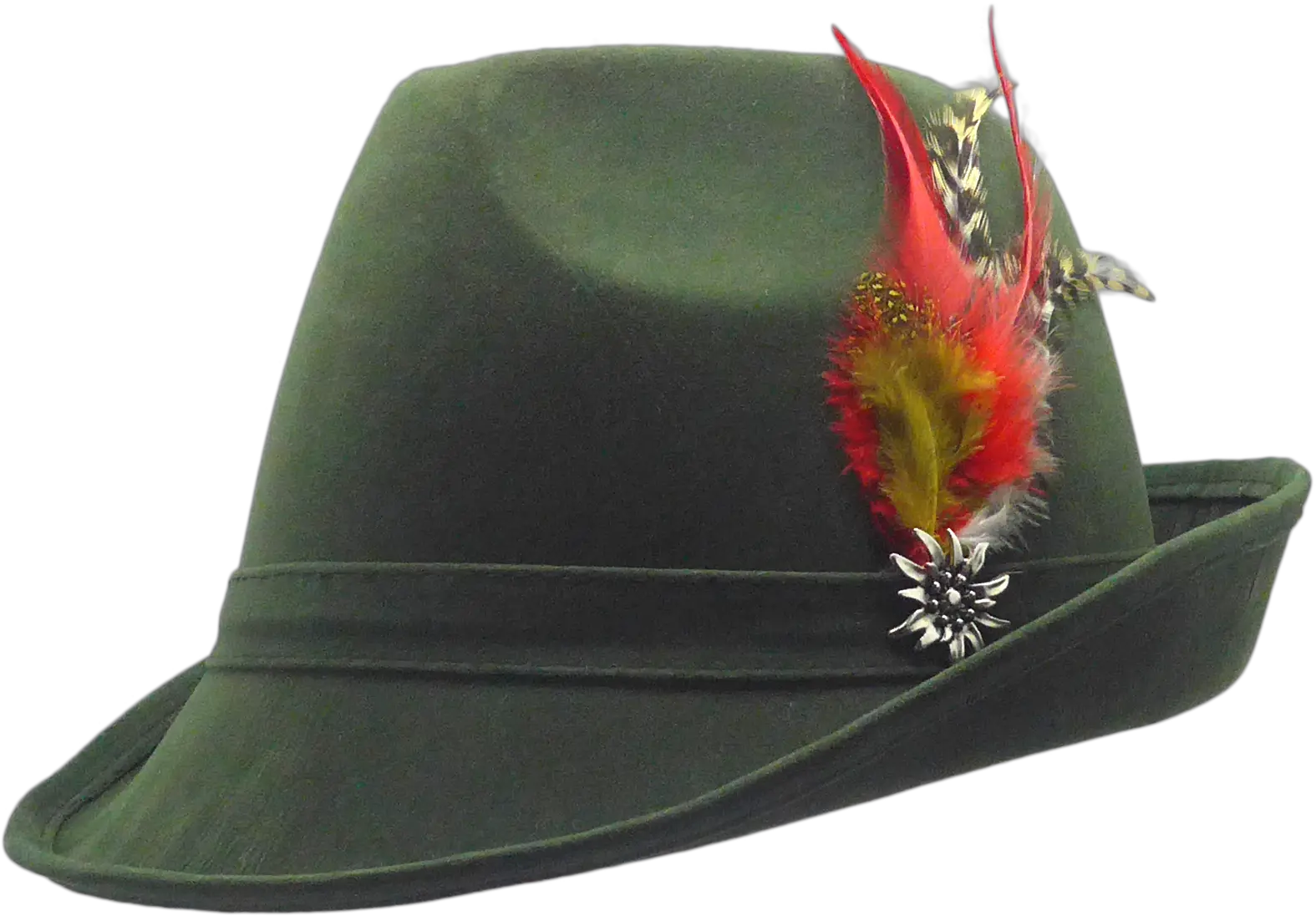 Green German Hat Transparent