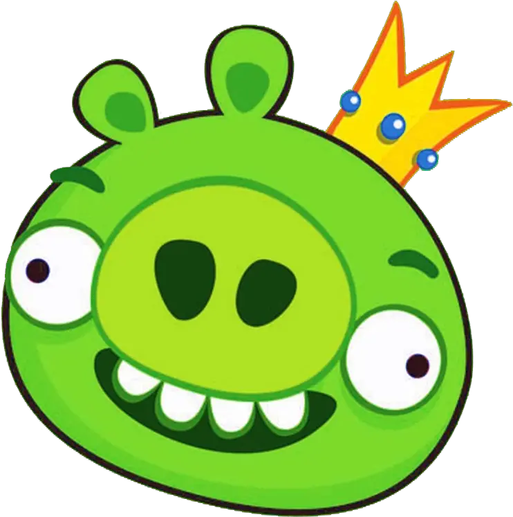 Transparent Angry Birds Png Angry Birds King Pig