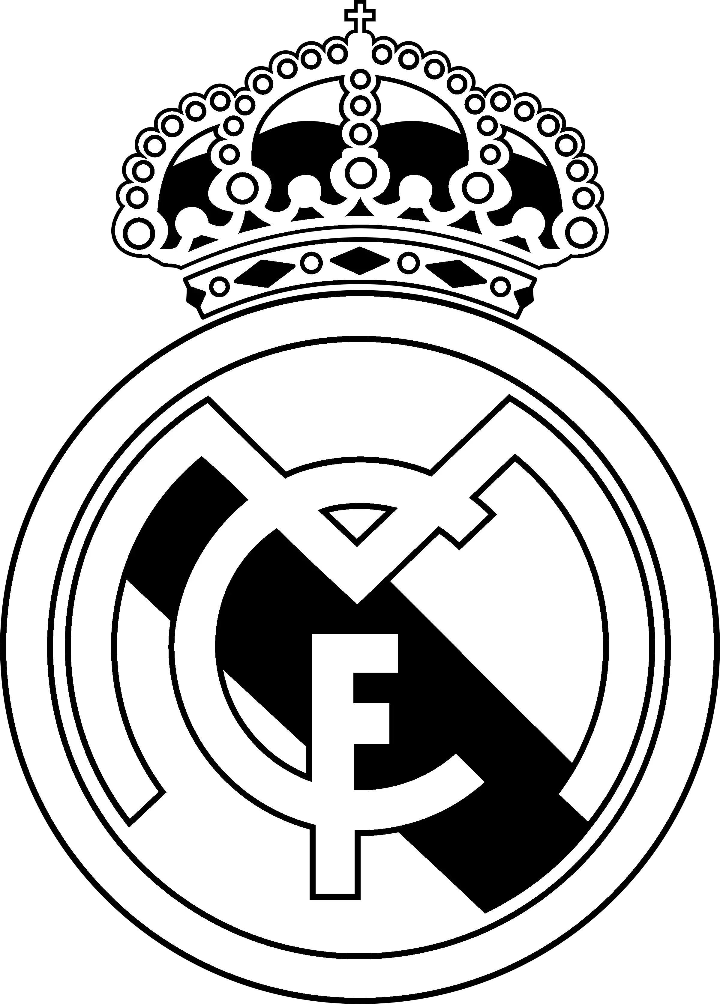 Transparent Real Madrid Crest Png Vector Real Madrid Png