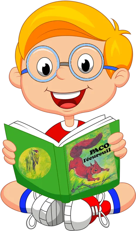 Illustrator Of Children Png And Clipart Read A Book Clipart